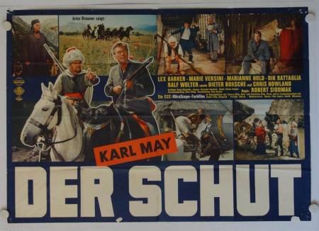 Yellow Devil original release german double-panel movie poster